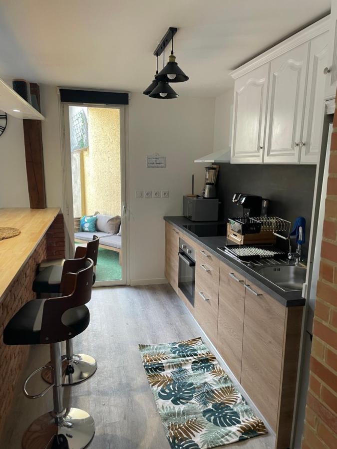 Appartement En Rez De Jardin Tout Equipe Fleurance ภายนอก รูปภาพ