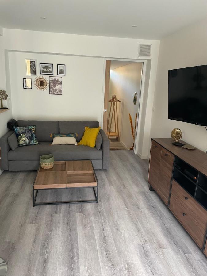 Appartement En Rez De Jardin Tout Equipe Fleurance ภายนอก รูปภาพ